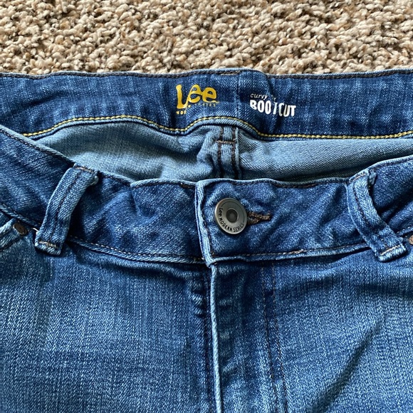 Lee Curvy Bootcut Denim Jeans - 16 SHORT - Picture 6 of 6